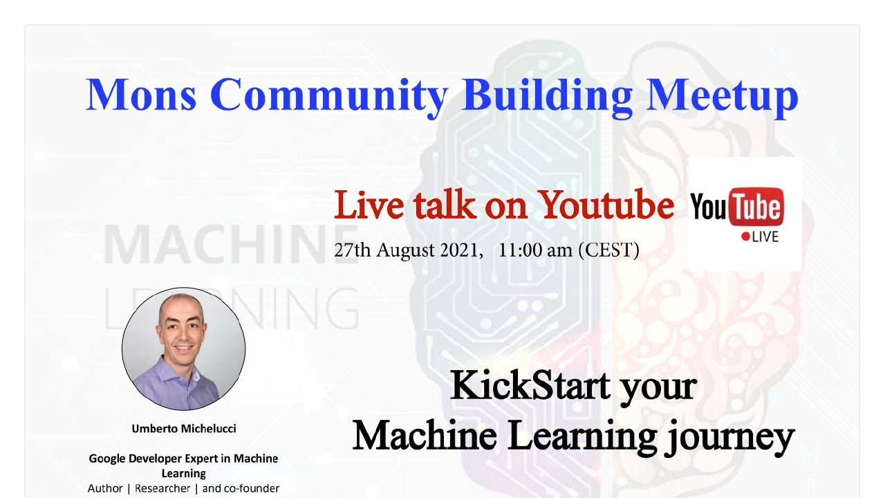 Kickstart your Machine Learning journey - YouTube