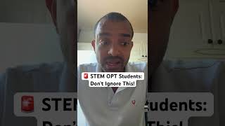🚨 STEM OPT Students: Don’t Make This Mistake in 2026 | RFE Warning
