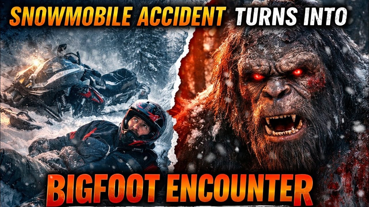 Snowmobile Accident Turns Into BIGFOOT Encounter | True Horror Story