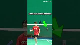 Flick Serve Strategy