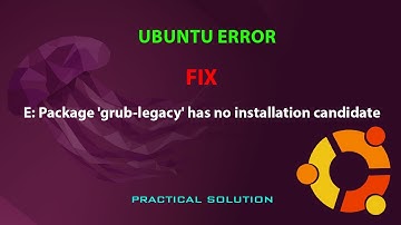 UBUNTU FIX: E: Package 