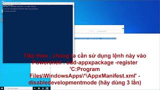 Cài UWP App của Windows 11 vào Windows 10 và cái kết