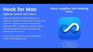 Hook for MacOS [Software / Application / Mac App Preview]