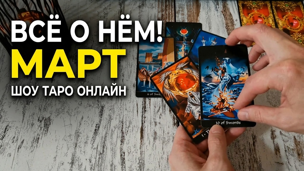 Таро онлайн Все о Нём в Марте