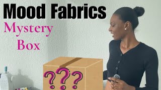 Fabric Haul | Mood Fabrics 10 lbs Mystery box: Unboxing video | Yay or Nay