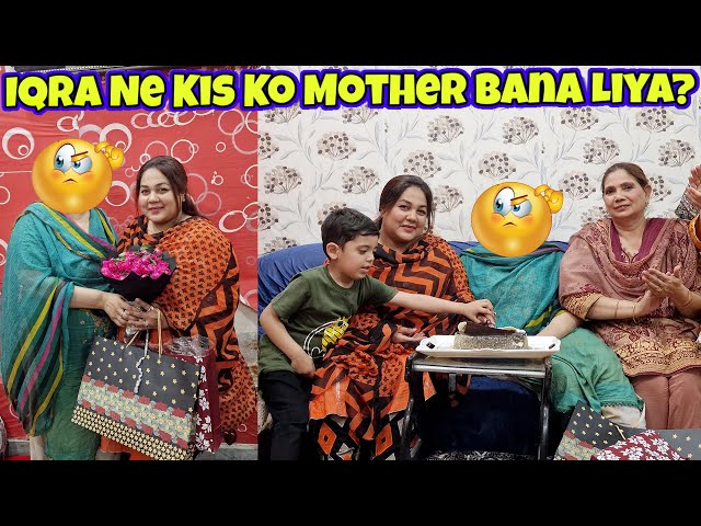 Iqra Kis K Sath Mothers Day Celebrate Karne Gai | Iqra Ne Kia Gifts Diye Apni Mother Ko @AsfasFamily class=
