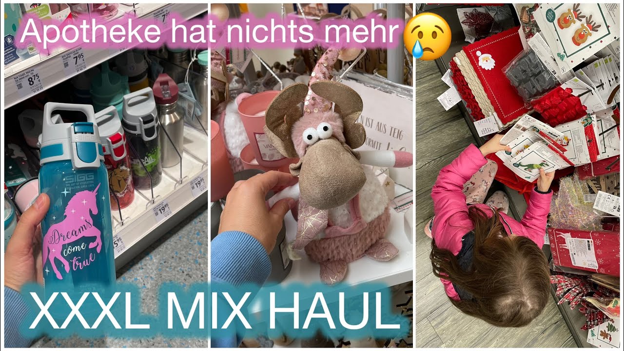 KEINE MEDIKAMENTE 😥 XXXL HAUL DM Kik Tedi live Haul | Marytuga