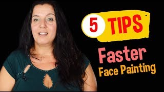 5 Tips for Faster Face Painting from Andrea Colletti