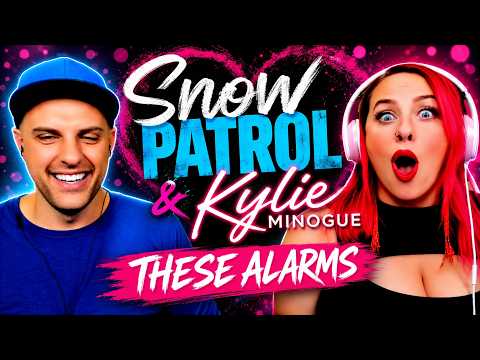 Snow Patrol & Kylie Minogue - These Alarms (Lyric Video) THE WOLF HUNTERZ REACTIONS