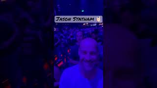 Jason Statham at a Rock Concert 🎸