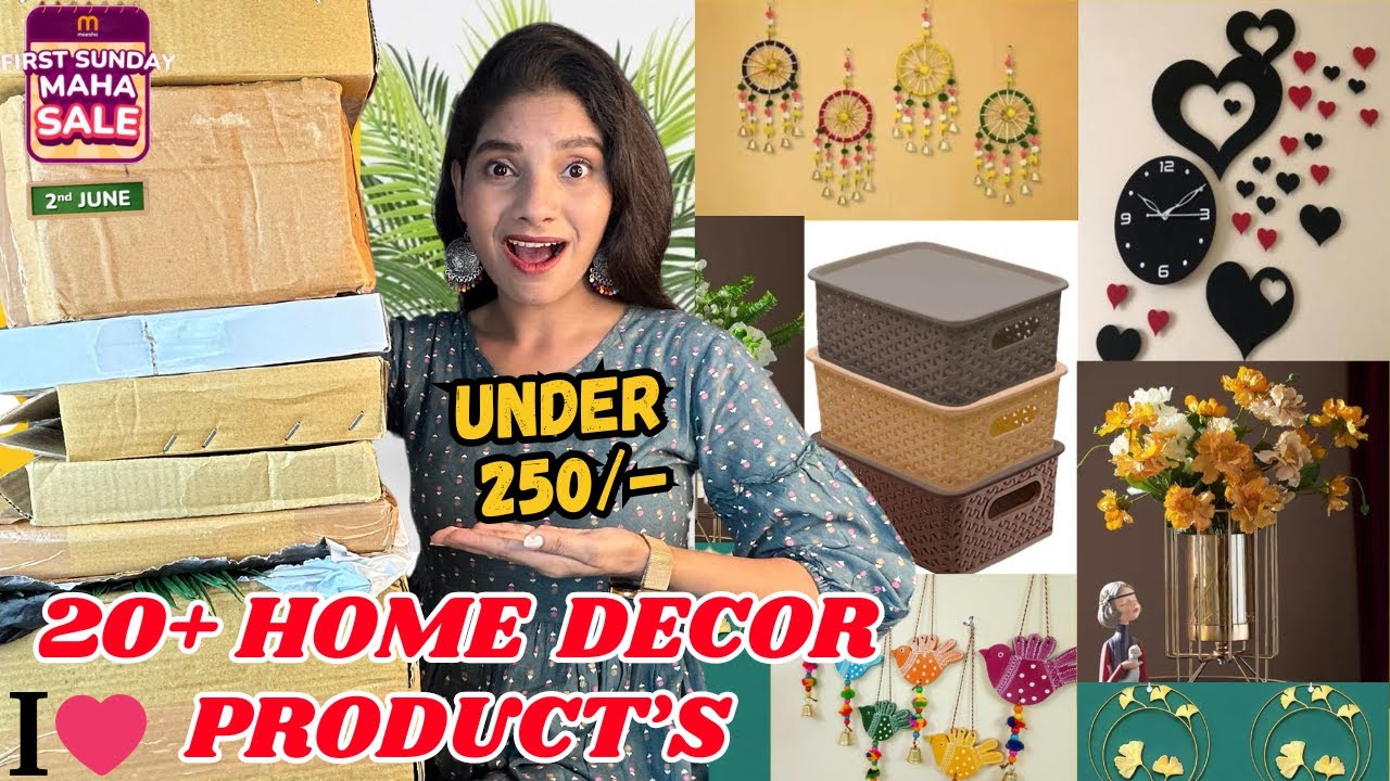💥 Affordable Elegance Meesho Home Decor Haul Showpiece, Wall Decor