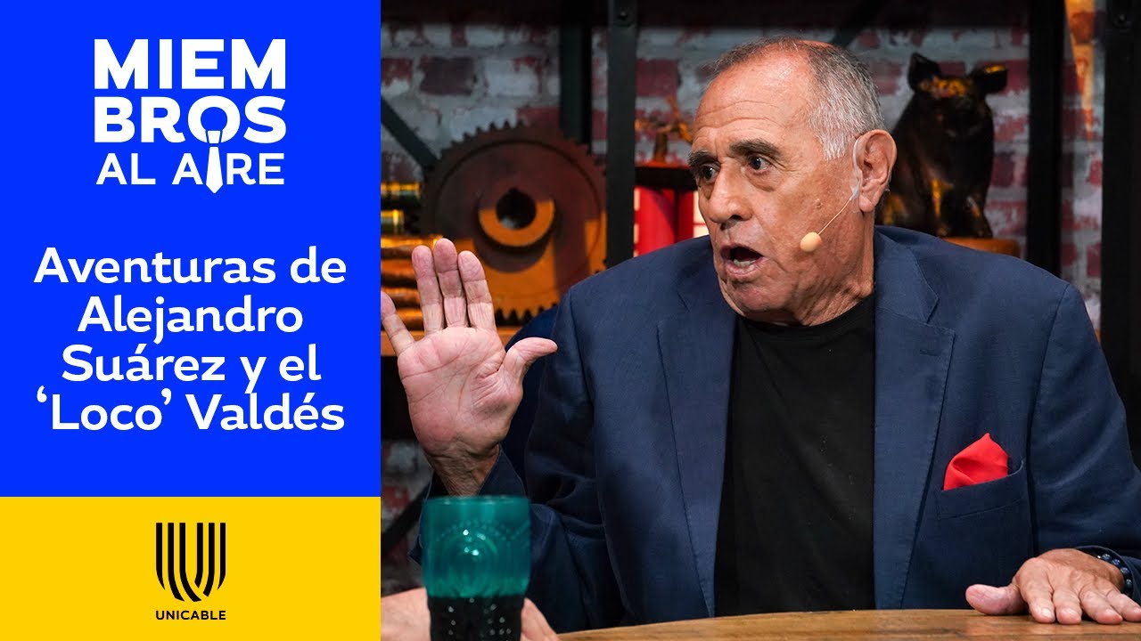 Alejandro Suárez recuerda anécdotas de trabajo con el 'Loco' Valdés | Miembros al Aire
