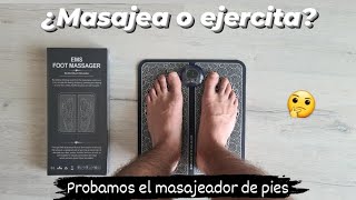 ¿Funciona el EMS foot massager? Pongámoslo a prueba