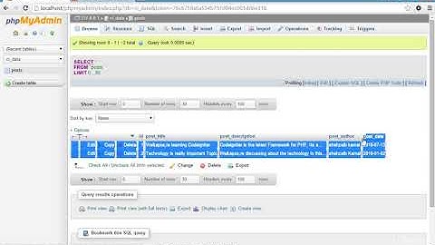 PART13 Codeigniter Passing multiple parameters in Database (Fullcourse 2018) CODEIGNITER PH