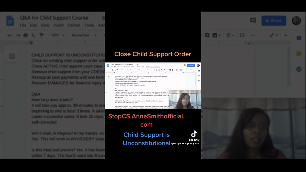 child support is unconstitutional
