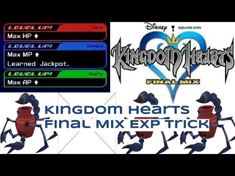 Kingdom Hearts 1 5 Level Up Chart