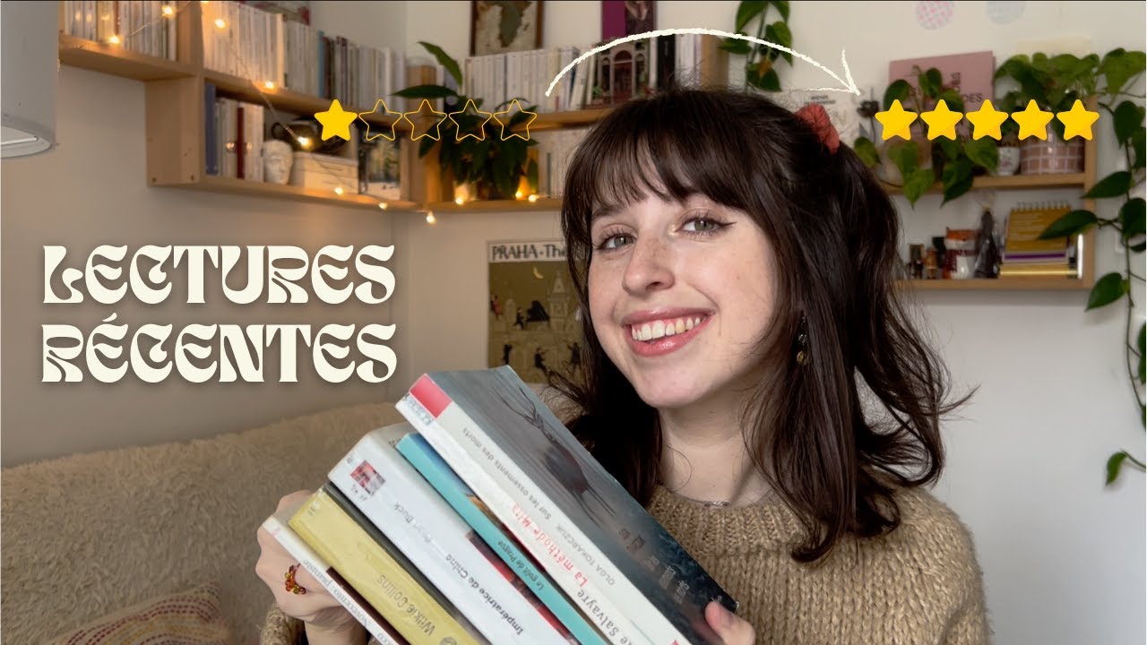 Mes lectures récentes : du pire au meilleur !