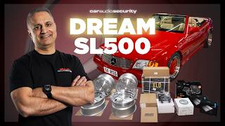 Raj's NEW Red Mercedes SL500 Joins the Fleet! | Battle of the Mercs Begins! | Car Audio & security