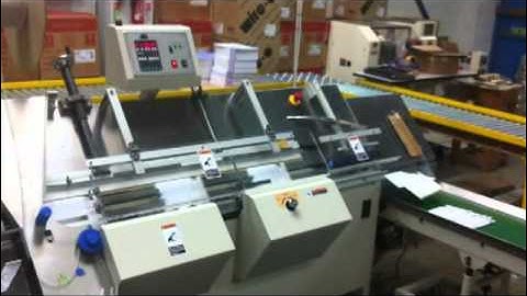 BB400 Automated Wire Binding Machine installed at Khromatec, UK.