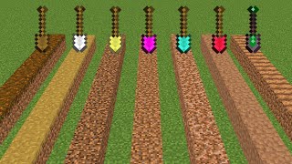 which shovel is faster in Minecraft? Comparison