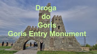 Droga Do Goris. Goris Entry Monument. Armenia.