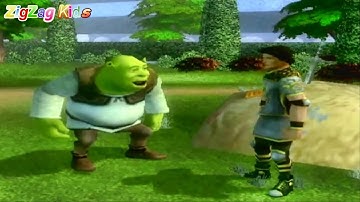 Shrek The Third | Episode 4 | Ye Olde Road & Academy Grounds | ZigZag Kids HD