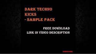 Free Download Dark Techno Kicks   Sample Pack for Producers 2017