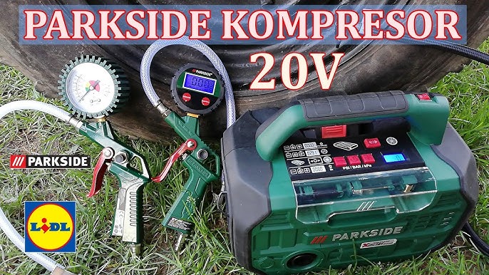 PARKSIDE Akku-Kompressor Test & Bewertung » LIDL (2024)