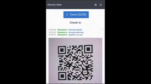 Fast QR code event attendance check-in using Darkaa add-ons for Google Forms / Sheets, Jotform, etc.