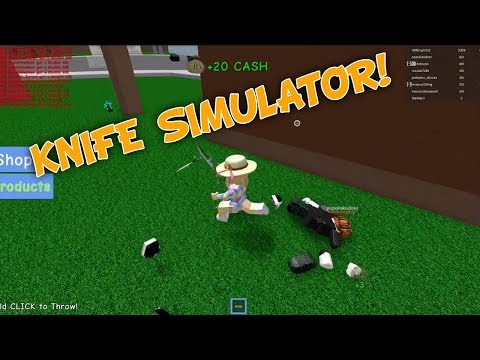 Knife Simulator Fun On Roblox Youtube - knife simulator sec roblox