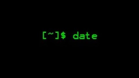 date command in Unix or Linux|ubuntu