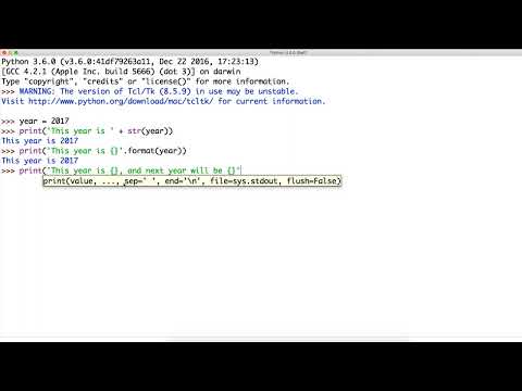 實用的內建方法 II｜format()。 【Python完整課程 – 透過實作6個APP快速入門】