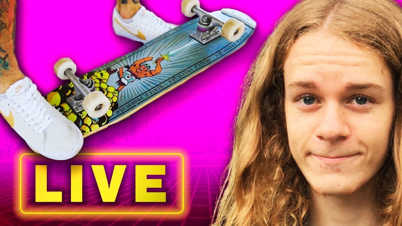 Freestyle Skate Footwork LIVE with Ethan Young YouTube