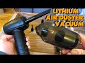 Lithium air duster and vacuum  electric compressed air