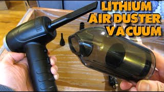 Lithium Air Duster and Vacuum | Electric Compressed Air