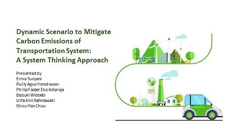 11_ Dynamic scenario to mitigate carbon emissions of transportation system