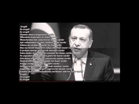 Recep Tayyip Erdogan- Allah sana GIYACANA bana GIYSIN ...