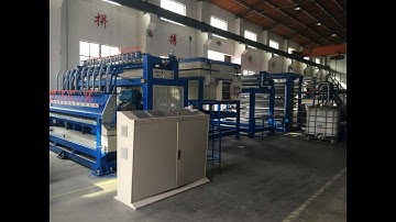 Automatic paper honeycomb core making machine with high speed