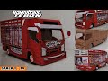Download Lagu MEMBUAT MINIATUR TRUK LOW and SLOW BISA OLENG DARI KARDUS BEKAS || FULL Video