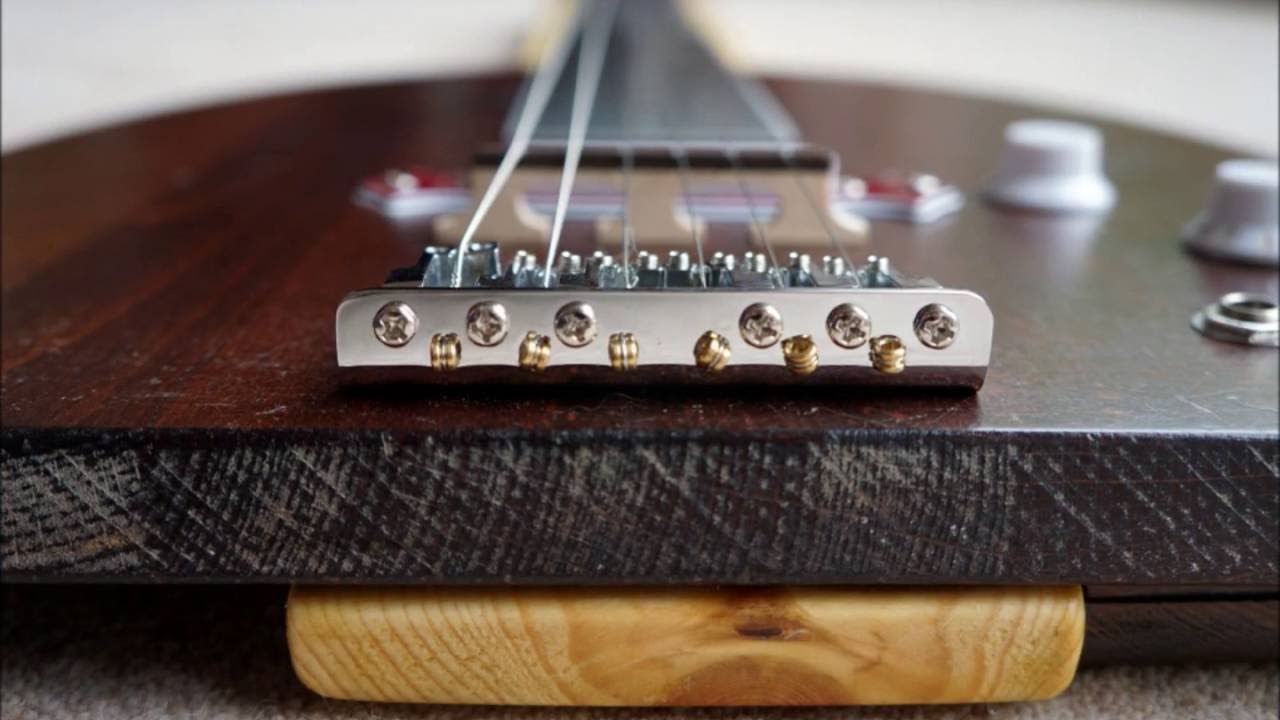 How to build a toilet seat lap steel guitar Mel O YouTube