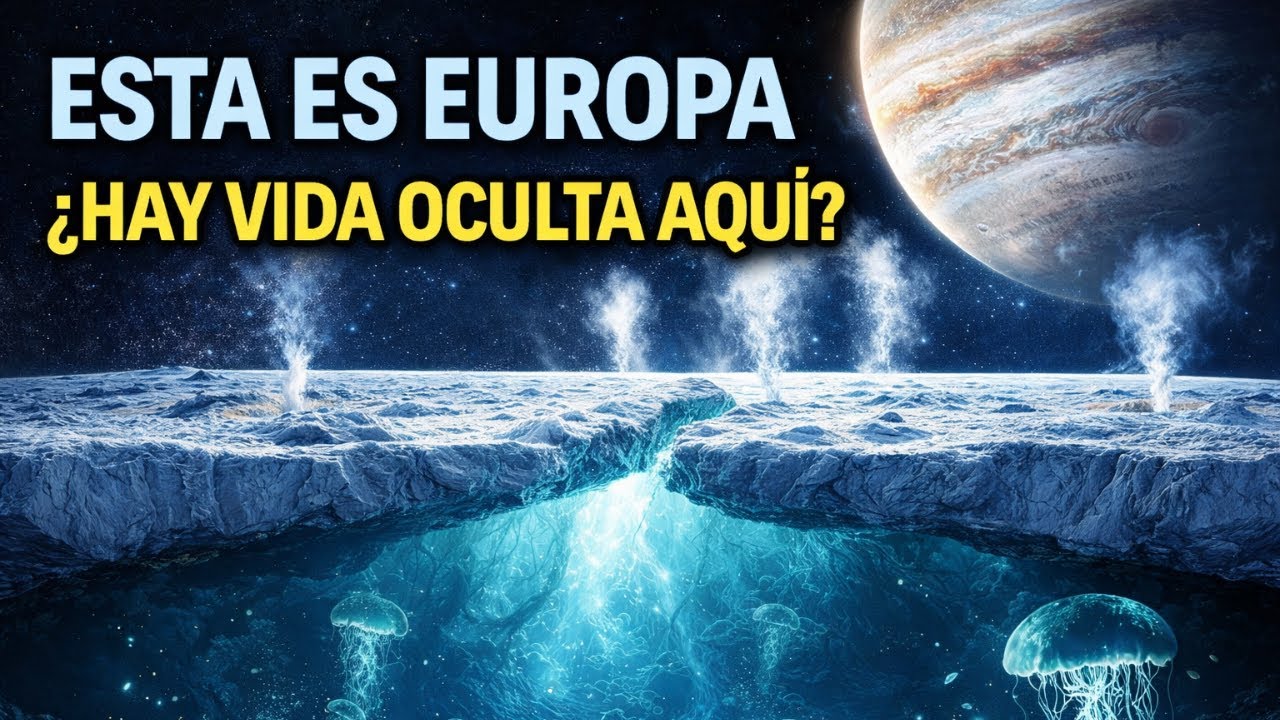 El secreto de la luna Europa: ¿un océano oculto y vida extraterrestre?