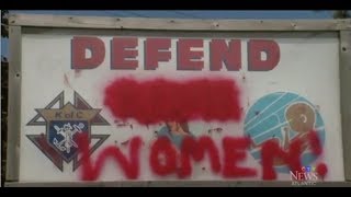 Vandalism To Anti-Abortion Sign In Eastern Passage, N.S.