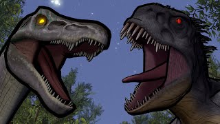 Scorpios rex vs Baryonyx | Animation