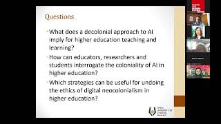 A decolonial approach to AI in higher education teaching and learning
