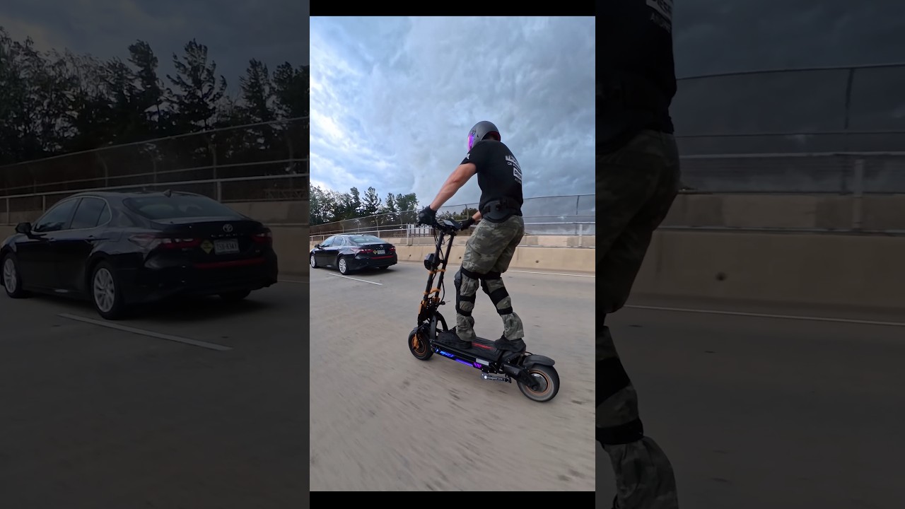 Craziest Electric Scooter to Ride Offroad Gspace 7660 #short #escooter #scooter #bikelife #Electric