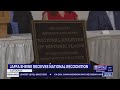 Jaffa Shriners Celebrate Unveiling of National Register of Historic Places Plaque