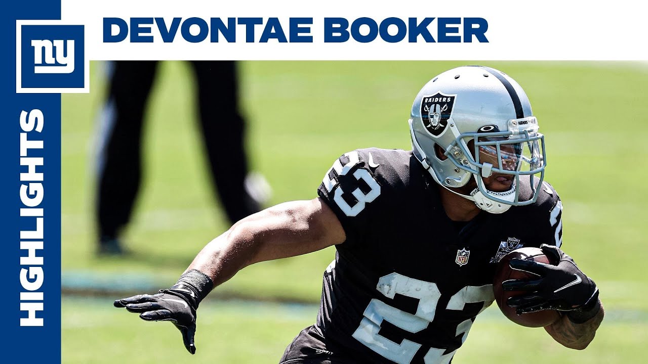 Highlights: RB Devontae Booker | New York Giants