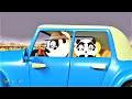 Family Trip Song | Panda Bo Finger Family & Nursery Rhymes