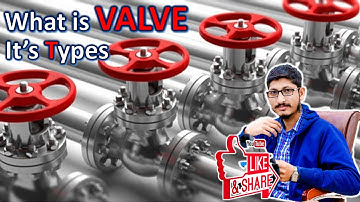 What is Valve || 10 Types of Valves used in Piping System in Process Industries