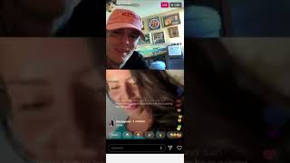 Aaron Carter IG Live (Nov 24 2019) Aaron Goes Live With Jessica Andreatta